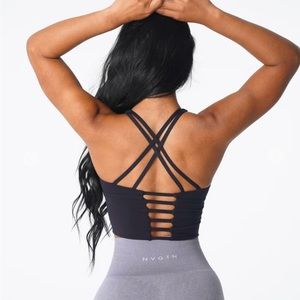 NVGTN Black Matrix Bra Top